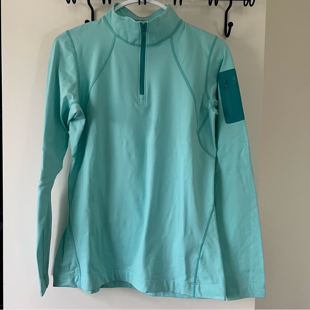 EUC Arc’teryx Long Sleeve Pullover mid layer, women’s size large